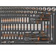 Ombra OMT111STE Набор головок торцевых 1/4", 3/8", 1/2" DR