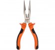Ombra 420107 Длинногубцы прямые с двухкомпонентными рукоятками, 180 мм