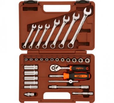 Фотография товара 'Ombra OMT30S Набор инструмента 1/4"DR, 30 предметов'