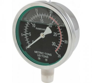 Фотография товара 'Ombra OHT620NPG Манометр для гидравлического пресса OHT620N'