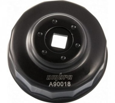 Фотография товара 'Ombra A90018 Съемник масляных фильтров "чашка" 14-граней, O-65 мм'