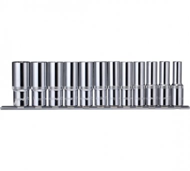 Фотография товара 'Ombra 912112 Набор головок торцевых глубоких 1/2"DR на держателе, 10-24 мм'