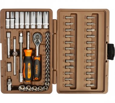 Фотография товара 'Ombra OMT57S Набор инструмента универсальный 1/4"DR, 57 предметов'