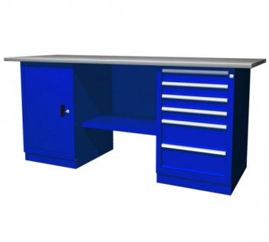 Фотография товара 'Ombra OWB2-16 Верстак с двумя тумбами 1900х686х820 мм'