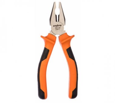 Фотография товара 'Ombra 400106 Пассатижи с двухкомпонентными рукоятками, 160 мм'