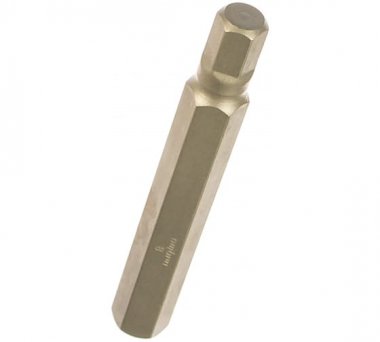 Фотография товара 'Ombra 571208 Вставка-бита 10 мм DR шестигранная, H8, 75 мм'