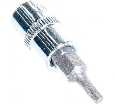 Фотография товара 'Ombra 114310 Насадка торцевая 1/4"DR с вставкой-битой TORX®, T10'