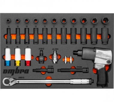 Фотография товара 'Ombra OMT33STE Набор с гайковертом, динамометрическим ключом'