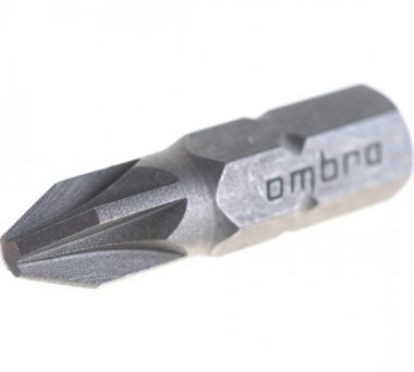 Фотография товара 'Ombra 514602 Вставка-бита 1/4"DR POZIDRIVE®, PZ2, 25 мм'