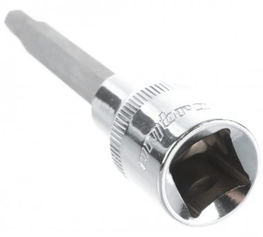 Фотография товара 'Ombra 121206 Насадка торцевая 1/2"DR с вставкой-битой шестигранной, Н6, 100 мм'