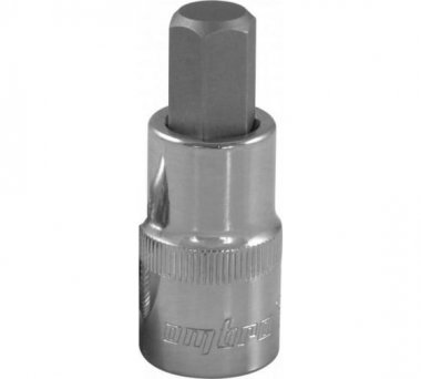 Фотография товара 'Ombra 120208 Насадка торцевая 1/2"DR с вставкой-битой шестигранной, Н8'
