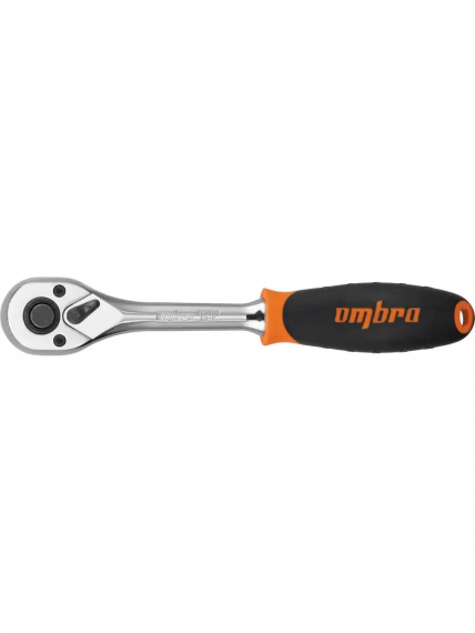 Фотография товара 'Ombra 283803 Рукоятка трещоточная 3/8"DR, 48 зубцов, 200 мм'
