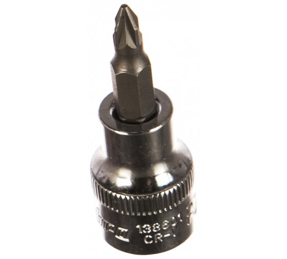 Фотография товара 'Ombra 138601 Насадка торцевая 3/8"DR с вставкой-битой POZIDRIVE®, PZ1'