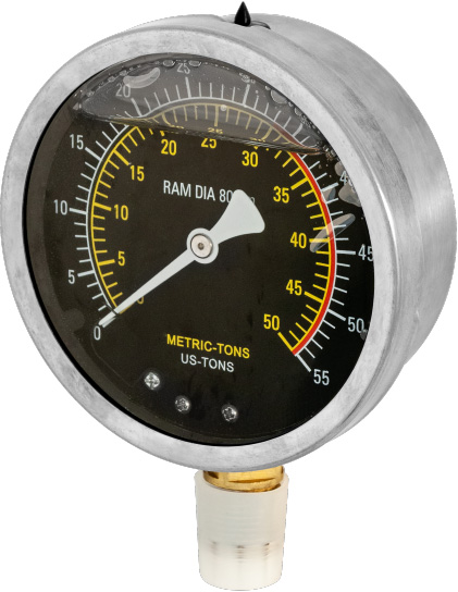 Фотография товара 'Ombra OHT630MPG Манометр для гидравлического пресса OHT630М'