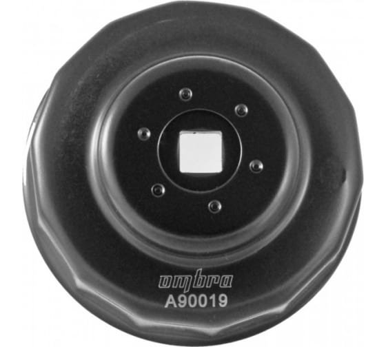 Фотография товара 'Ombra A90019 Съемник масляных фильтров "чашка" 14-граней, O-76 мм'