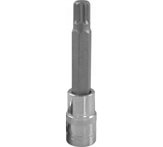 Фотография товара 'Ombra 121712 Насадка торцевая 1/2"DR с вставкой-битой SPLINE, M12, 100 мм'