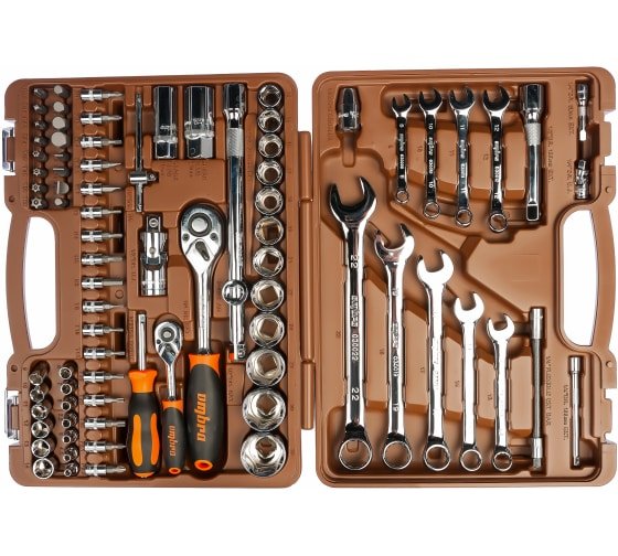 Фотография товара 'Ombra OMT82S Набор инструмента универсальный 1/4", 1/2"DR'