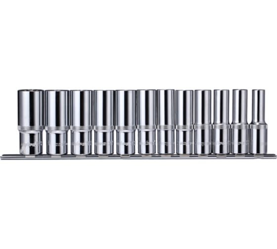 Фотография товара 'Ombra 912112 Набор головок торцевых глубоких 1/2"DR на держателе, 10-24 мм'
