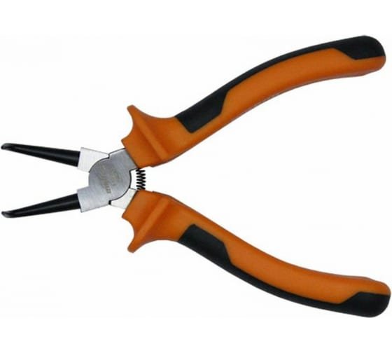 Фотография товара 'Ombra 440207 Щипцы загнутые 90° для стопорных колец 180 мм, 5-32 мм'