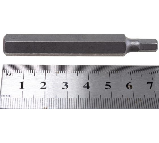 Фотография товара 'Ombra 571206 Вставка-бита 10 мм DR шестигранная, H6, 75 мм'