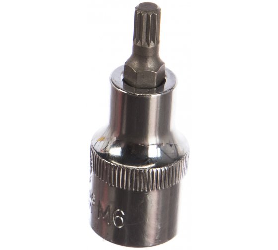 Фотография товара 'Ombra 120706 Насадка торцевая 1/2"DR с вставкой-битой SPLINE, M6'