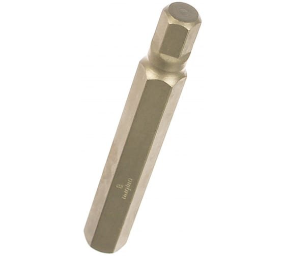 Фотография товара 'Ombra 571208 Вставка-бита 10 мм DR шестигранная, H8, 75 мм'