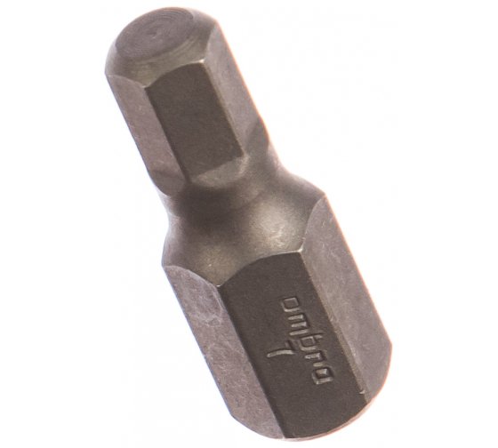 Фотография товара 'Ombra 531207 Вставка-бита 10 мм DR шестигранная, H7, 30 мм'