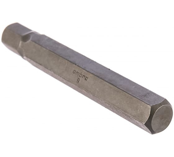 Фотография товара 'Ombra 571209 Вставка-бита 10 мм DR шестигранная, H9, 75 мм'