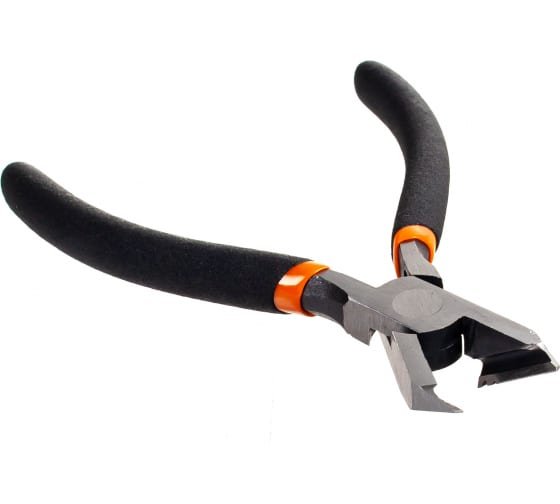 Фотография товара 'Ombra 411106 Бокорезы угловые 45°, многофункциональные с ПВХ рукоятками, 160 мм'