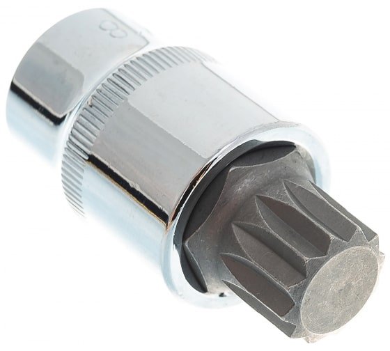 Фотография товара 'Ombra 120718 Насадка торцевая 1/2"DR с вставкой-битой SPLINE, M18'