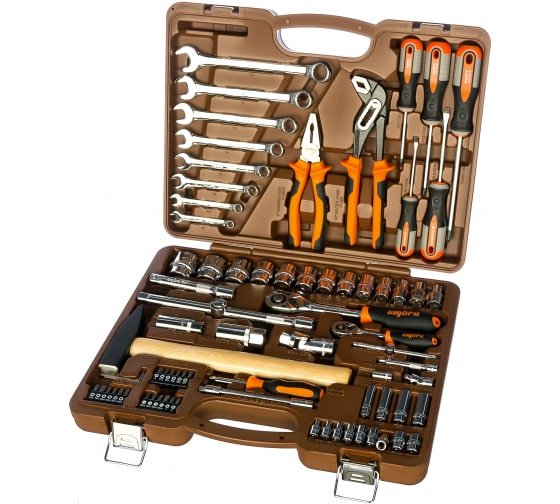 Фотография товара 'Ombra OMT77S Набор инструмента универсальный 1/4", 1/2"DR'