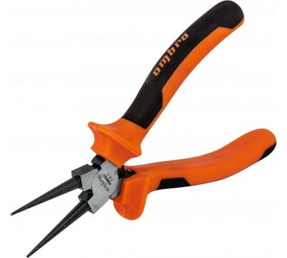Фотография товара 'Ombra 440107 Щипцы прямые для стопорных колец сжим, 180 мм, 5-40 мм'
