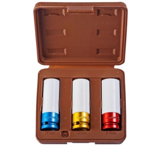 Фотография товара 'Ombra 912503 Набор головок торцевых глубоких для ударного инструмента 1/2"DR'