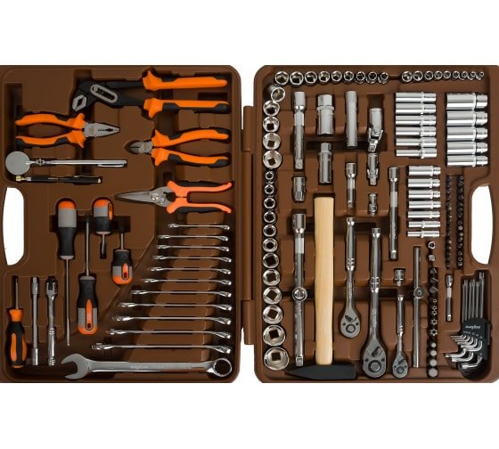 Фотография товара 'Ombra OMT150S (OMT150S18) Набор инструмента универсальный 1/4", 3/8" и 1/2"DR'