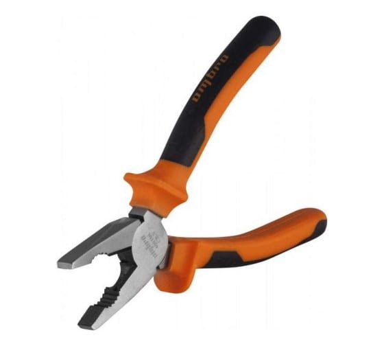 Фотография товара 'Ombra 400108 Пассатижи с двухкомпонентными рукоятками, 200 мм'