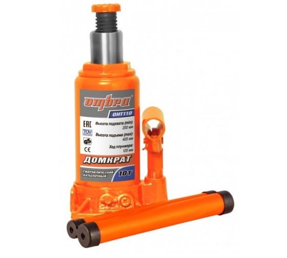 Фотография товара 'Ombra OHT110 Домкрат гидравлический профессиональный 10 т., 200-405 мм'