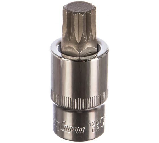 Фотография товара 'Ombra 120714 Насадка торцевая 1/2"DR с вставкой-битой SPLINE, M14'