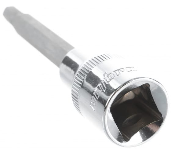 Фотография товара 'Ombra 121206 Насадка торцевая 1/2"DR с вставкой-битой шестигранной, Н6, 100 мм'